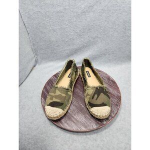 Nine West Womens Camouflage Espadrilles Size 7.5